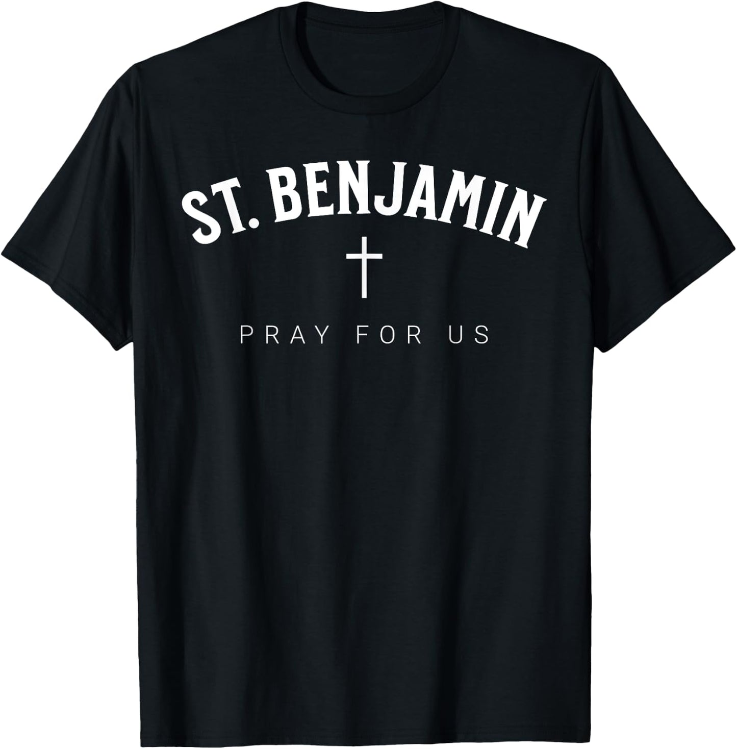 St. Benjamin Catholic Patron Christian Saint T-Shirt - T-Shirt | Black