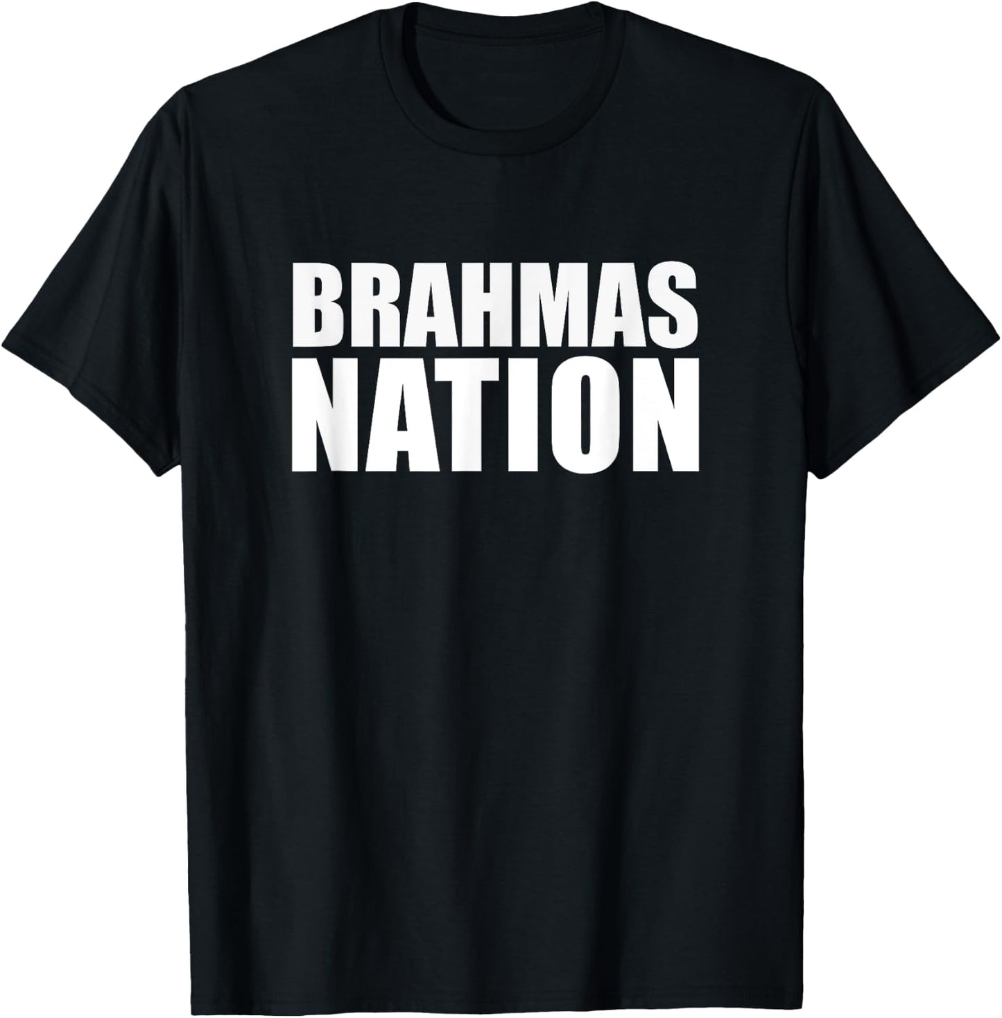 Macarthur Brahmas Nation HS T-Shirt - T-Shirt | Black
