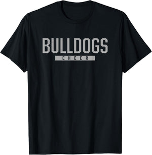 Red Boiling Springs Bulldogs Cheer HS T-Shirt - T-Shirt | Black