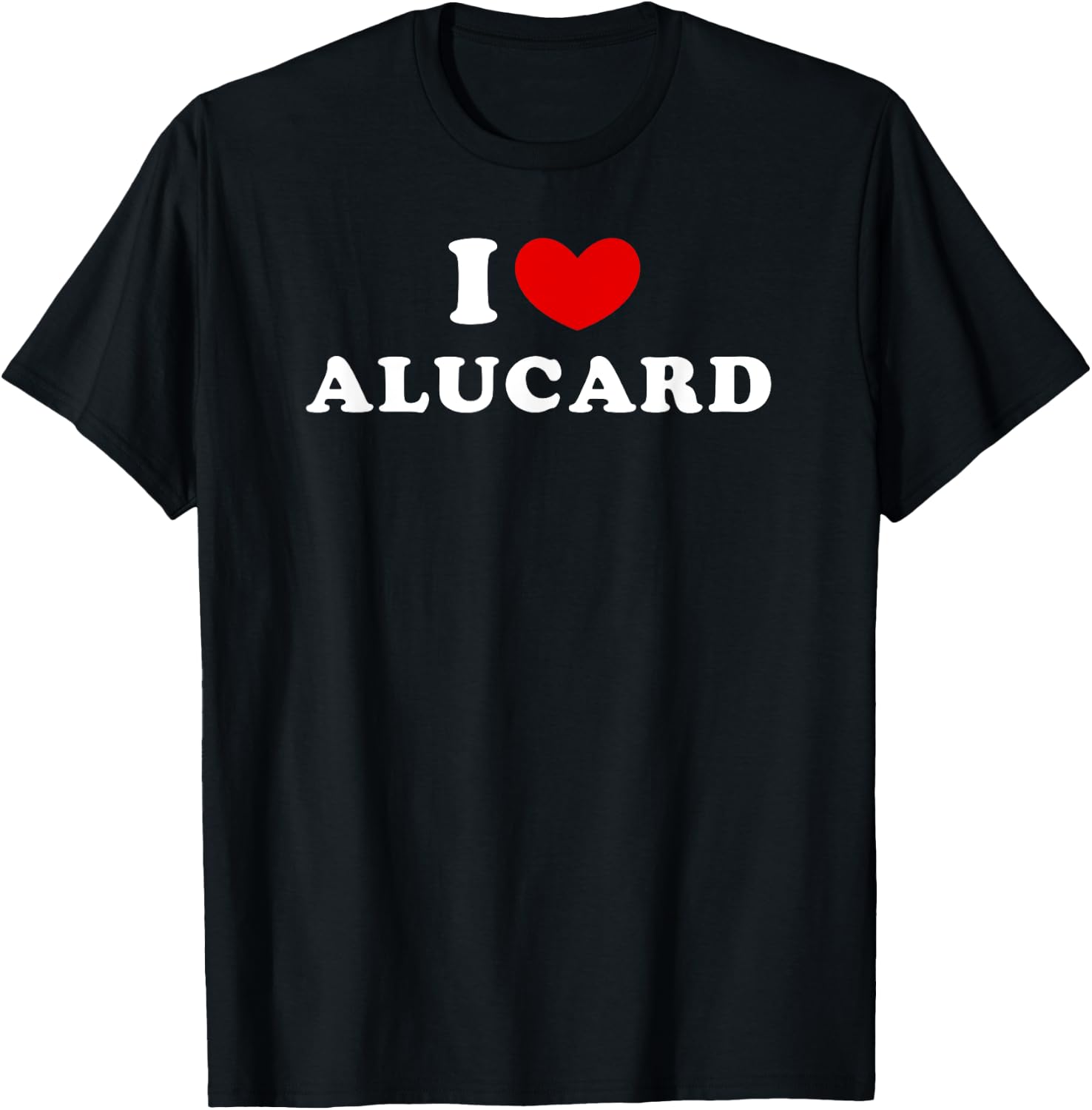 I Love Alucard, I Heart Alucard T-Shirt - T-Shirt | Black