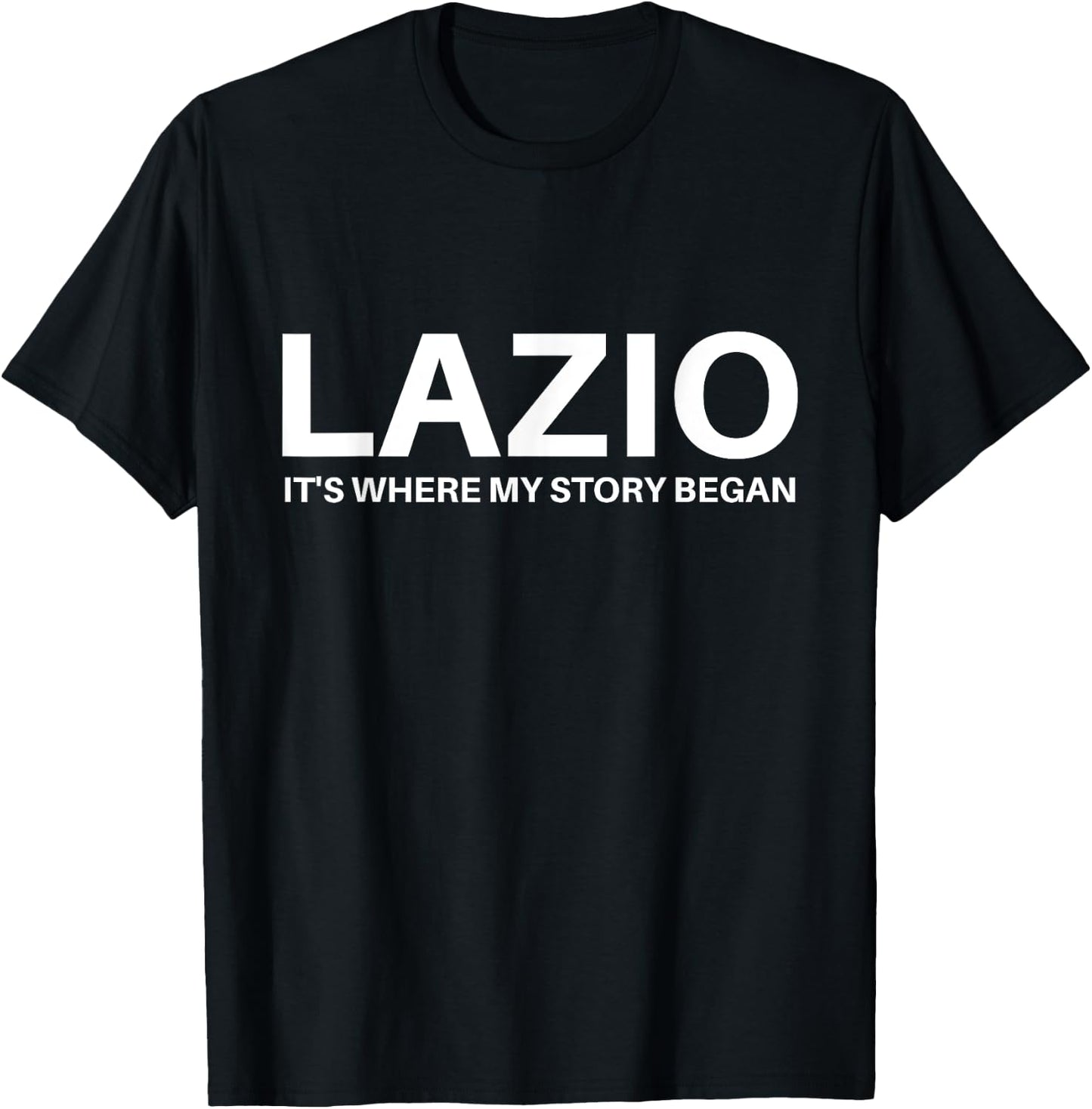 Lazio It. T-Shirt - T-Shirt | Black