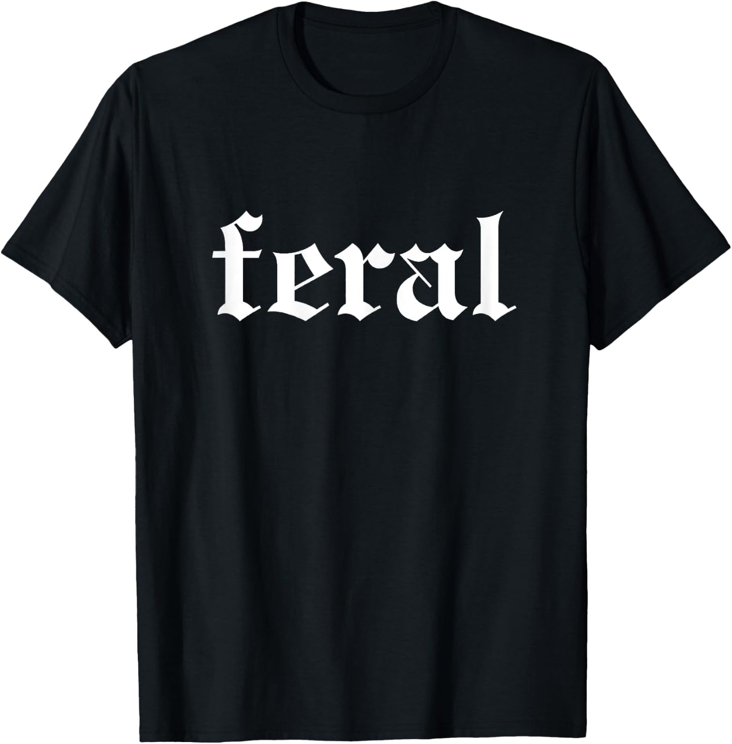 FERAL Women T-Shirt - T-Shirt | Black