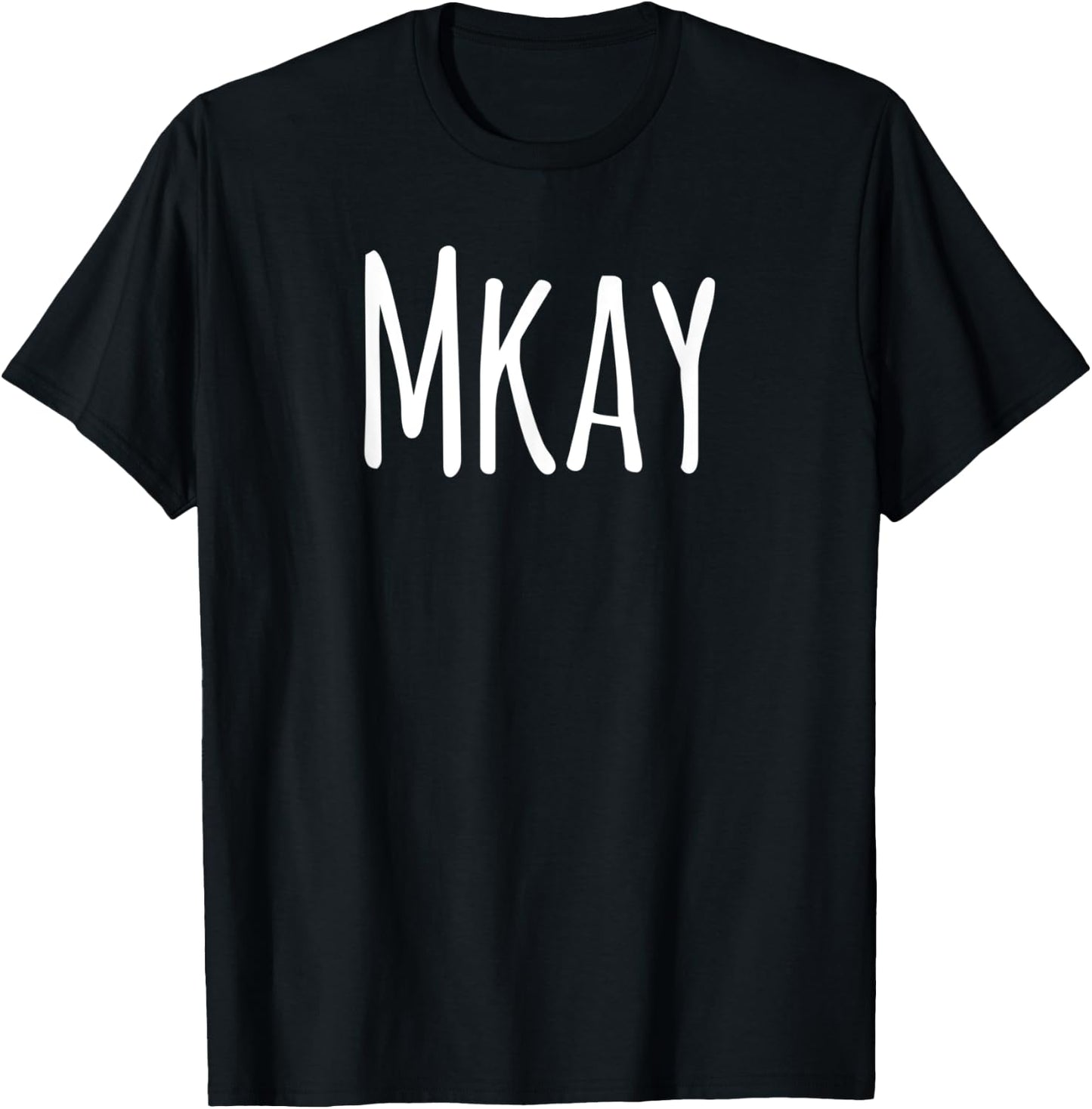 Funny Bestseller - Mkay T-Shirt - T-Shirt | Black