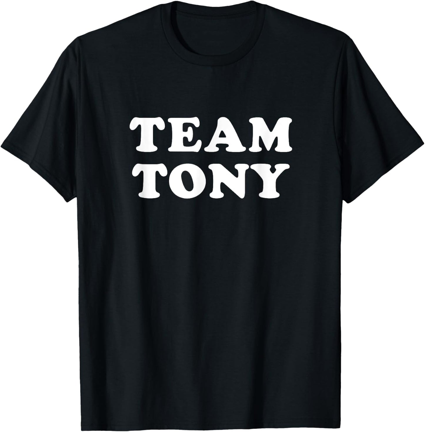 Team Tony T-Shirt - T-Shirt | Black