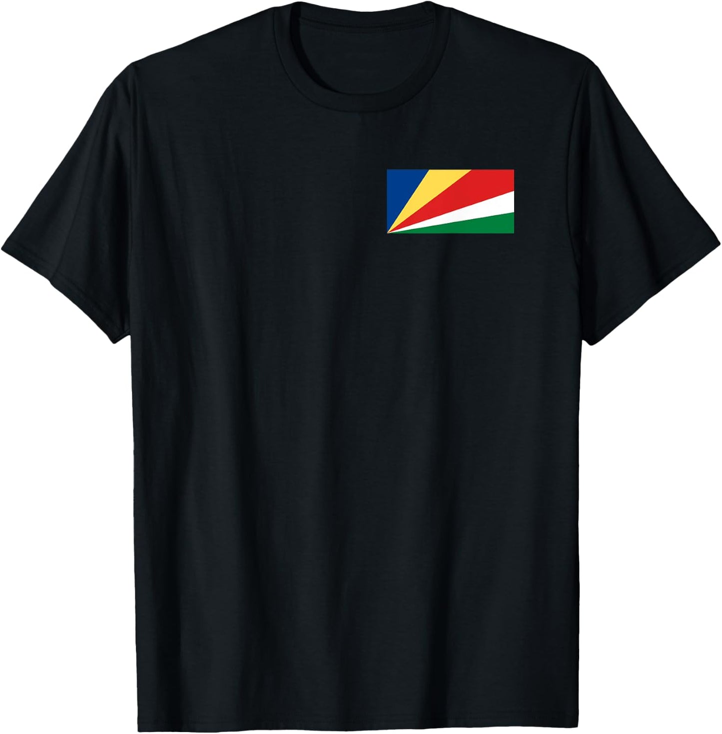 Seychellois Flag of Seychelles T-Shirt - T-Shirt | Black