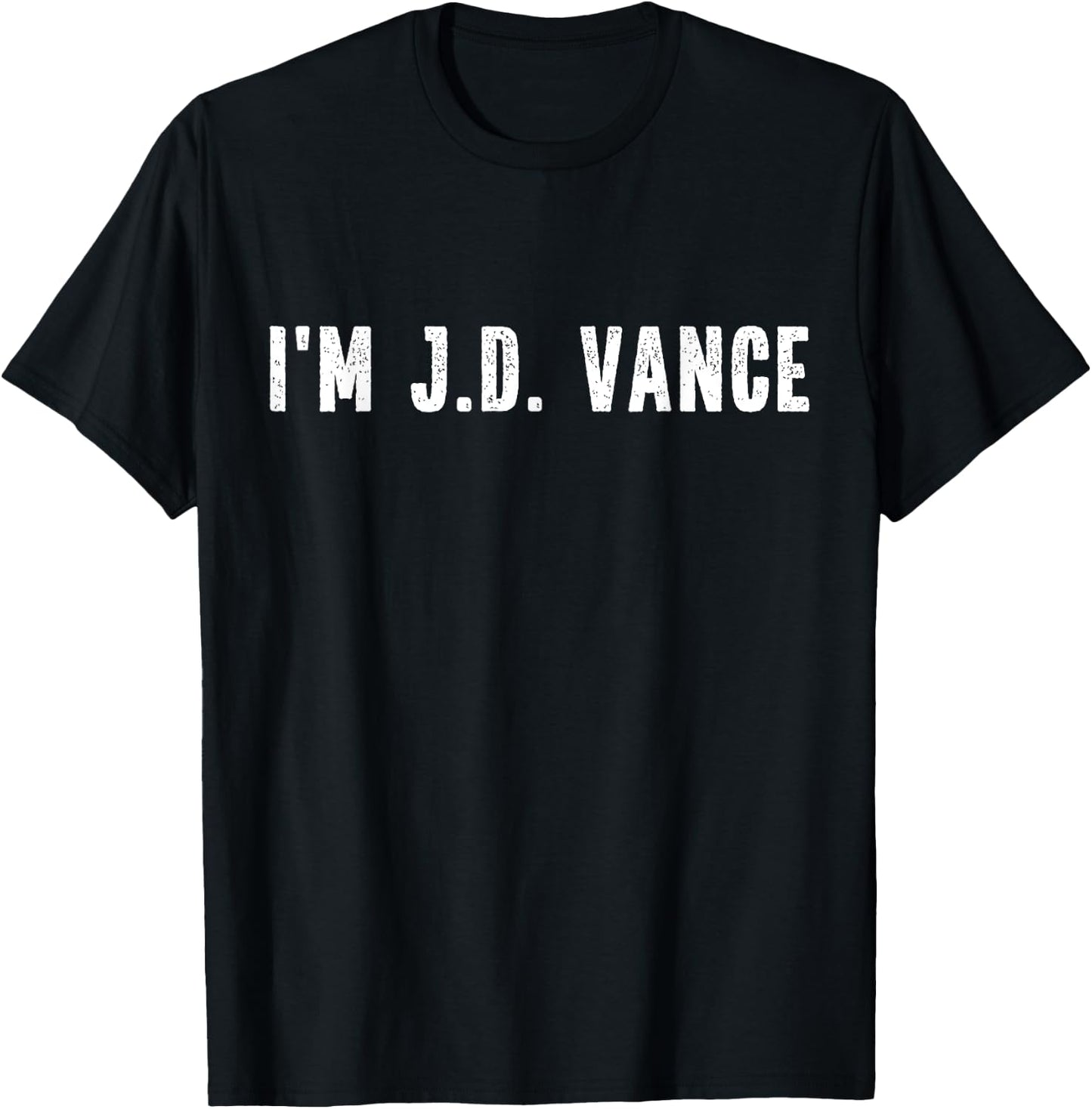 I'm JD Vance Halloween Costume Party Trick or Treat T-Shirt - T-Shirt | Black