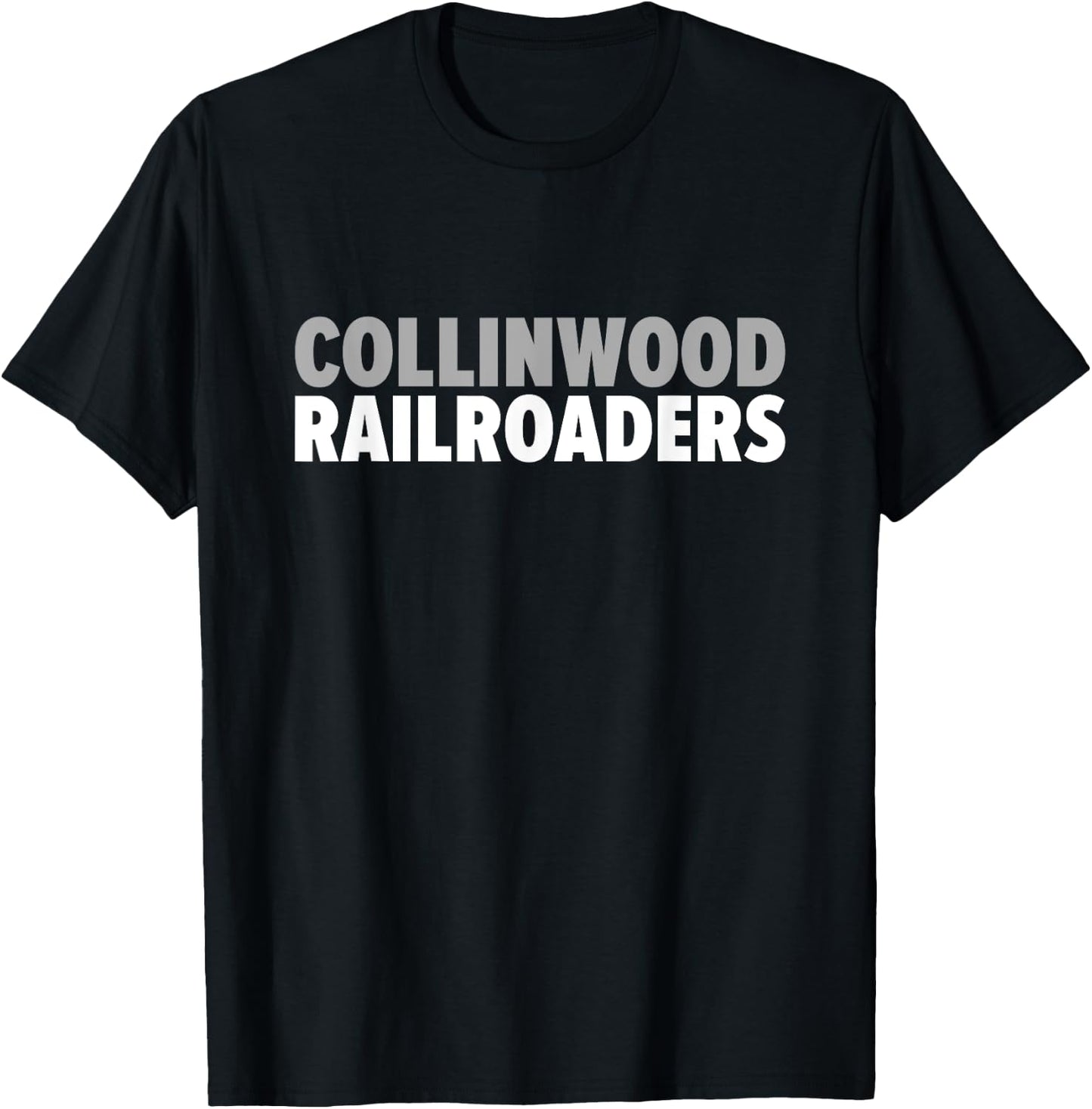 Collinwood Railroaders Bold T-Shirt - T-Shirt | Black