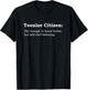 Teenior Citizen - Funny Rebel Senior Citizen T-Shirt - T-Shirt | Black