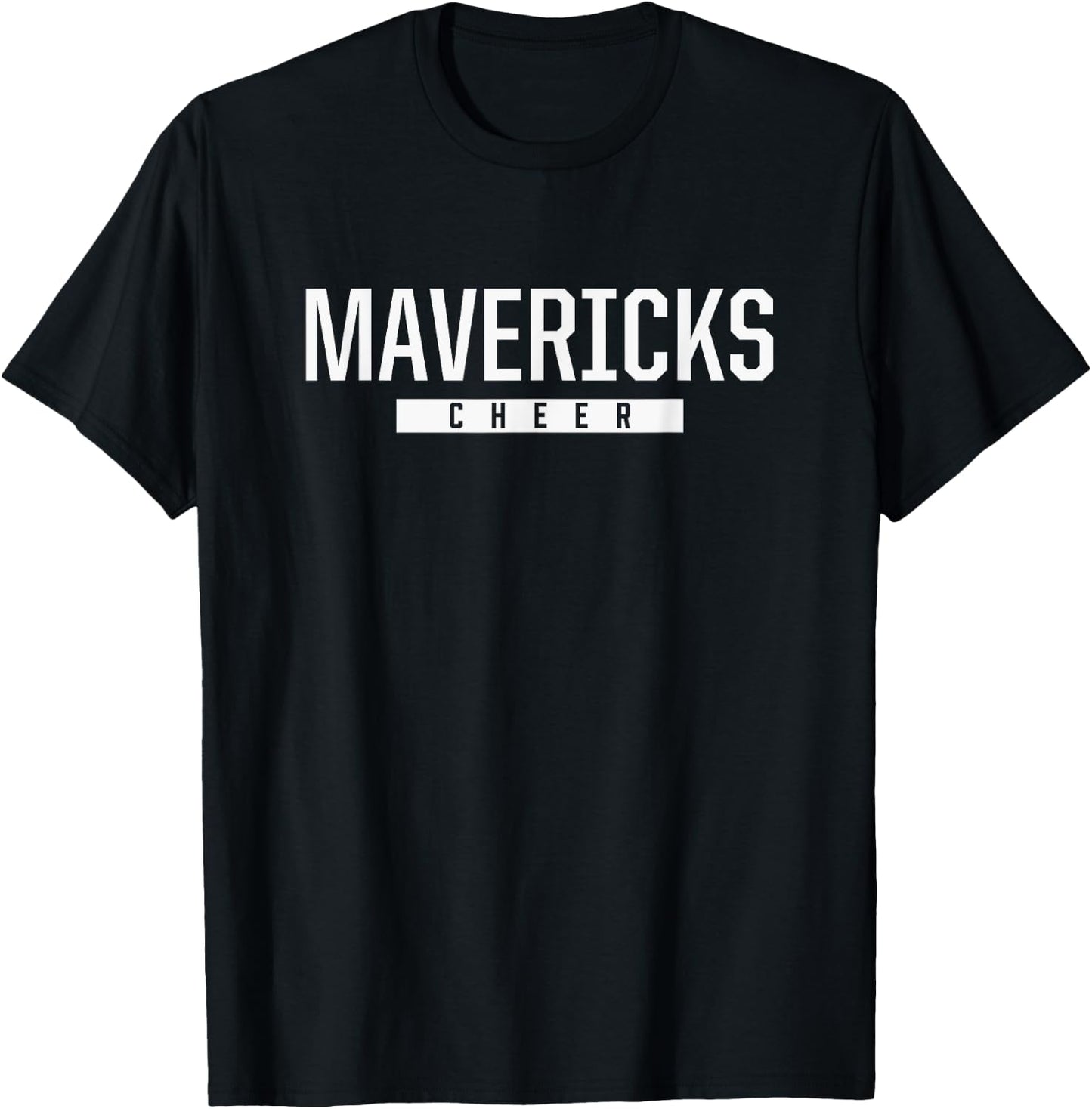 Mauldin Mavericks Cheer HS T-Shirt - T-Shirt | Black