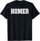 Homer High School Football HS T-Shirt - T-Shirt | Black