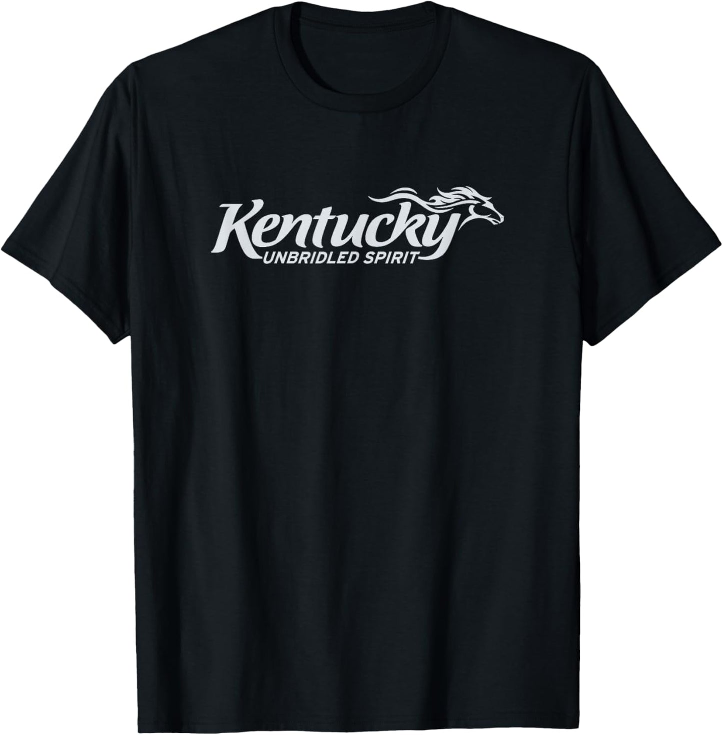 Kentucky Unbridled Spirit Highway Welcome Sign T-Shirt - T-Shirt | Black