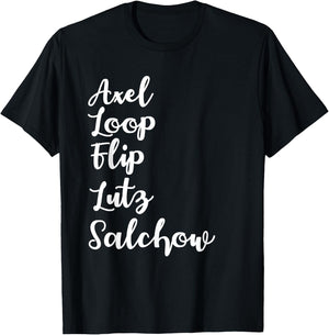 Ice Skating Skater Figure Skating Sport T-Shirt - T-Shirt | Black