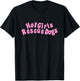 Hot, Girls Rescue Dogs Funny love pets Gift T-Shirt - T-Shirt | Black