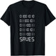 Jesus Saves In Binary - Salvation Meets HI Tech T-Shirt - T-Shirt | Black