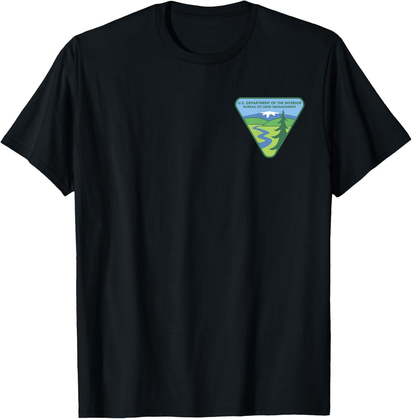 The Original BLM -- Bureau of Land Management (Color) T-Shirt - T-Shirt | Black