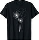 Music Note Design Women Music Teacher Music Lover T-Shirt - T-Shirt | Black
