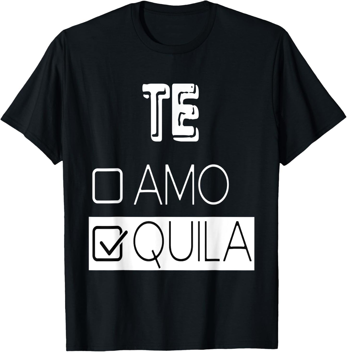 Funny Tequila Drink Lover T-Shirt - T-Shirt | Black