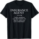 Funny Medicare Life Insurance Agent Health Insurance Broker T-Shirt - T-Shirt | Black