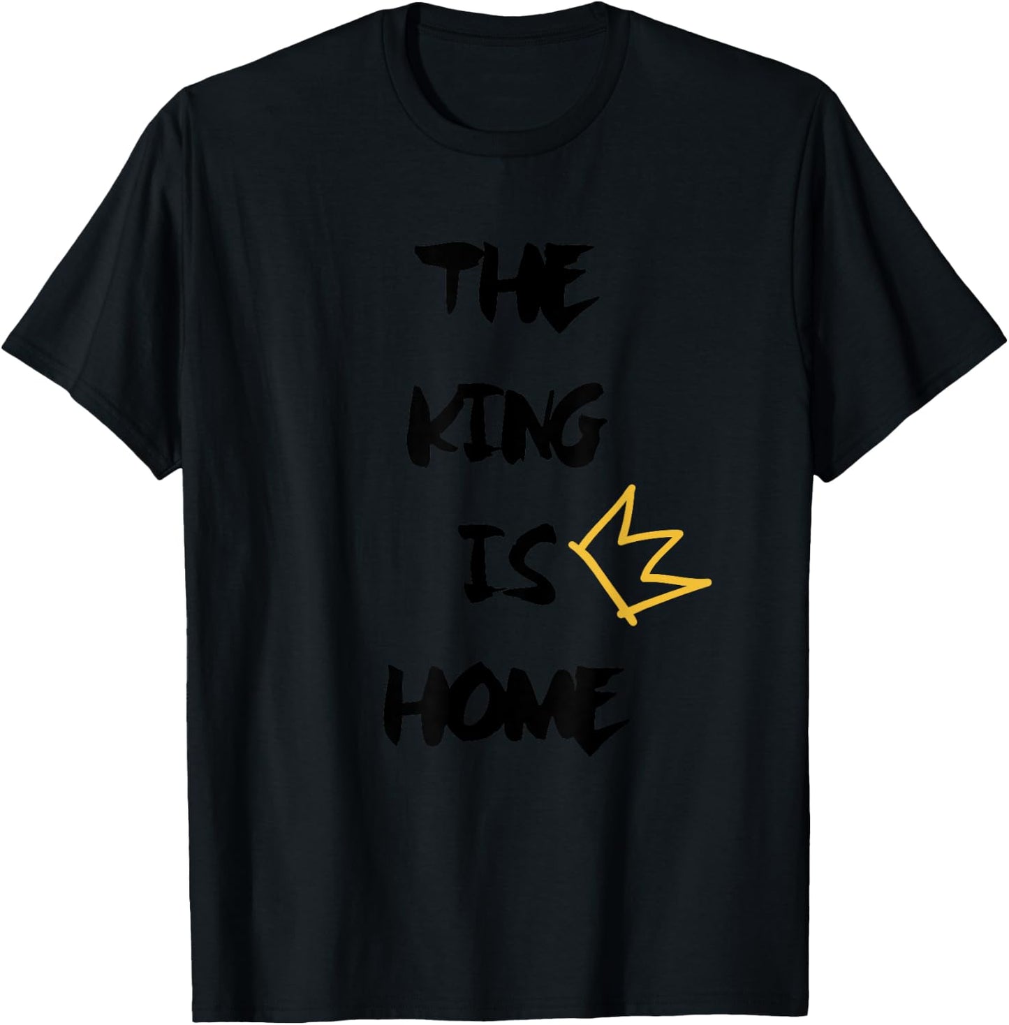 Clevelan to LA- The King is Home- LA'Bron Basketball T-Shirt - T-Shirt | Black