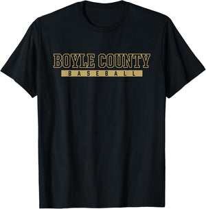 Boyle County High School Baseball T-Shirt - T-Shirt | Black