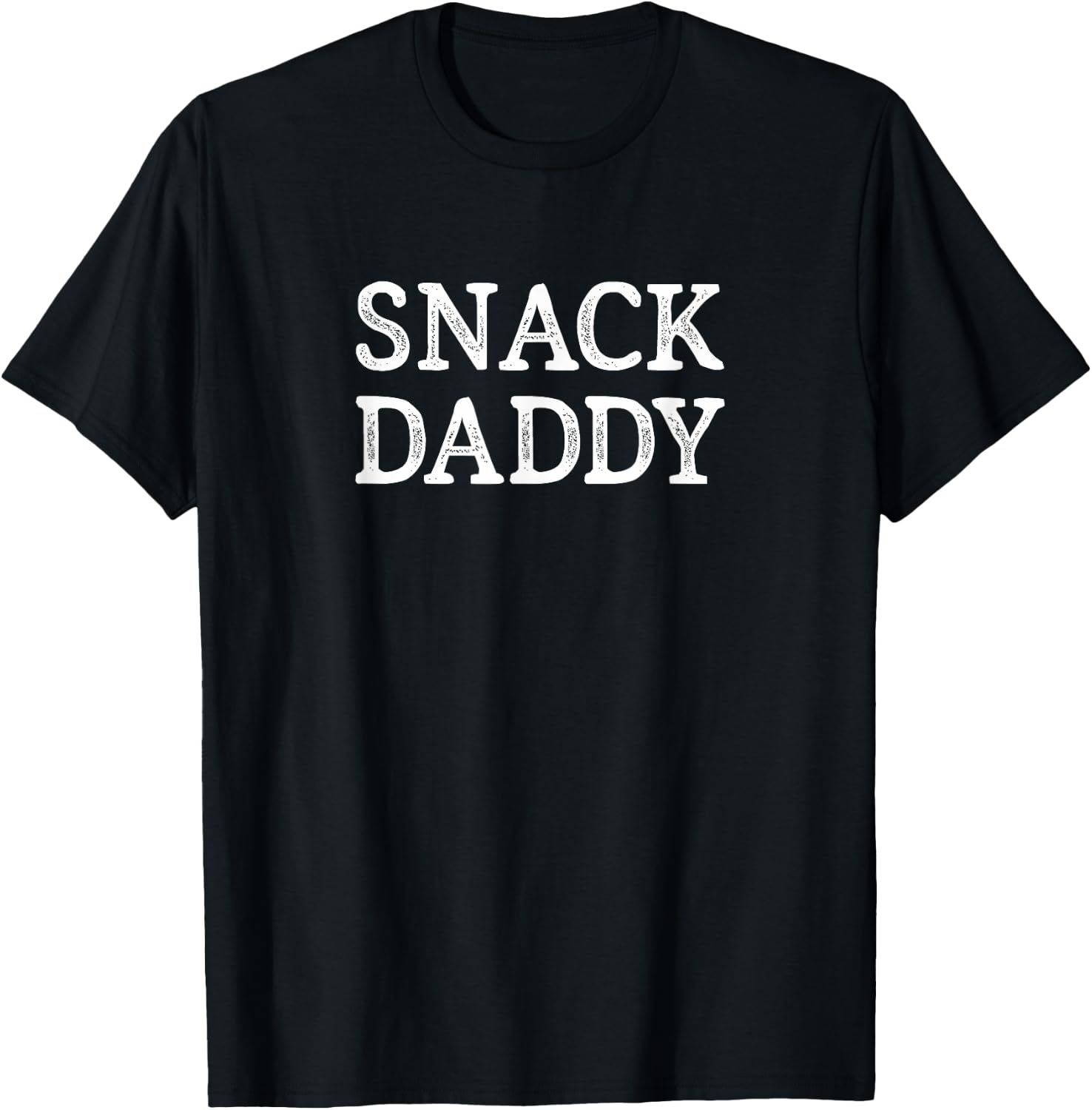 Snack Daddy - Vintage Style T-Shirt - T-Shirt | Black