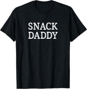 Snack Daddy - Vintage Style T-Shirt - T-Shirt | Black