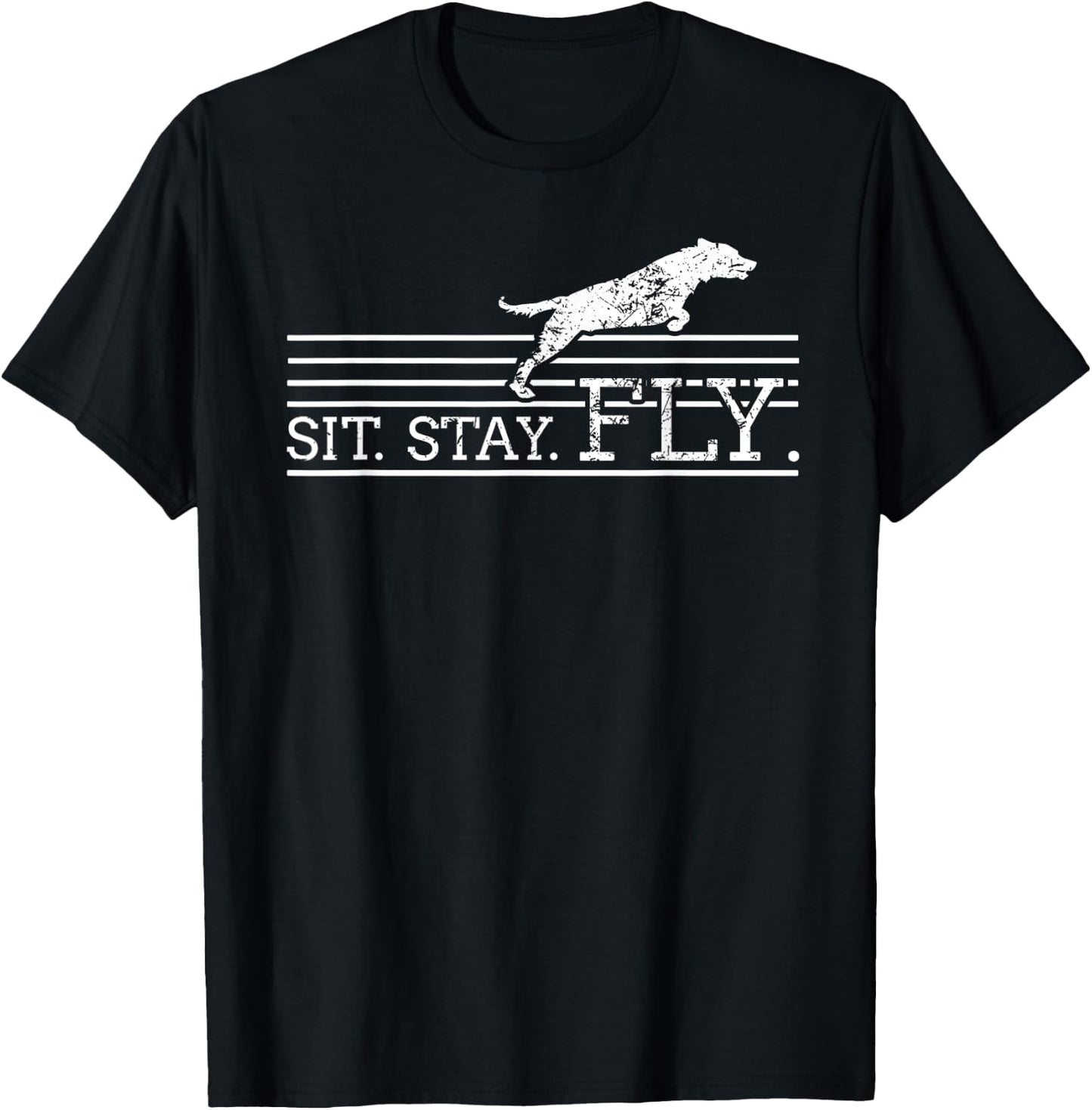 Labrador Retriever Sit Dock Diving Dog Breeder Pet Gift Men Women T-Shirt - T-Shirt | Black