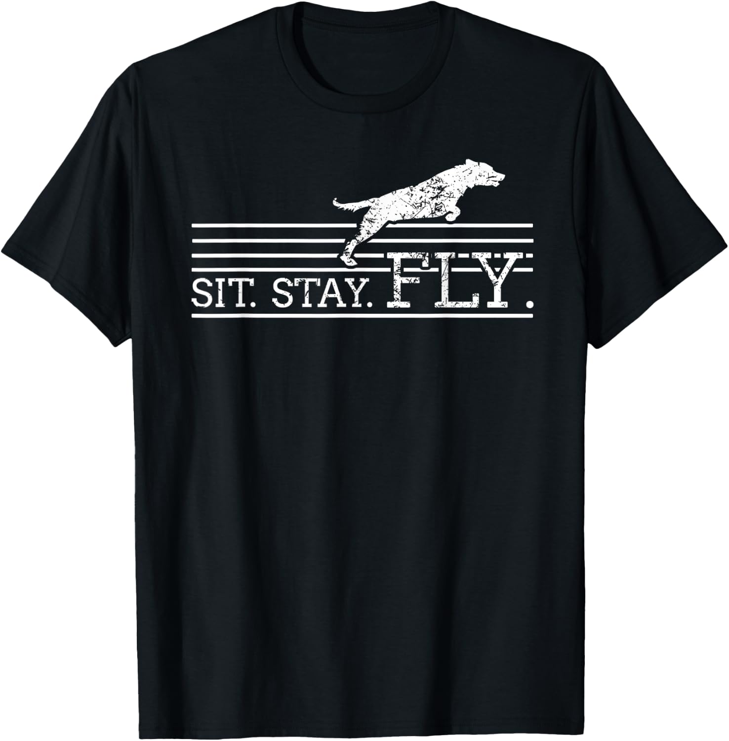 Labrador Retriever Sit Dock Diving Dog Breeder Pet Gift Men Women T-Shirt - T-Shirt | Black