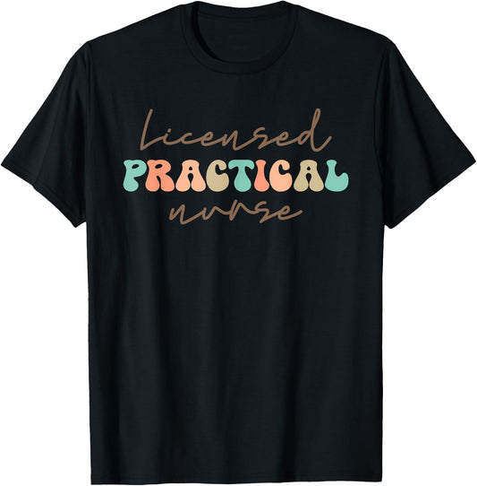 LPN Licensed Practical Nurse LPN T-Shirt - T-Shirt | Black