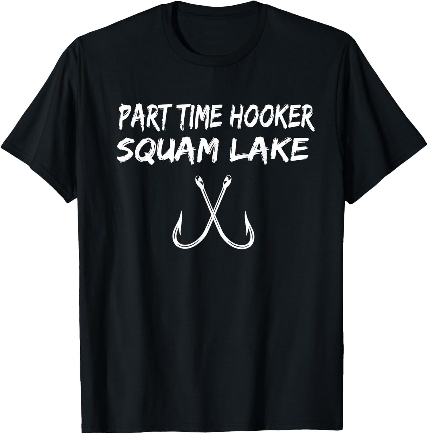 New Hampshire Shirt - Squam Lake Fishing Gift T-Shirt - T-Shirt | Black