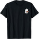 Thanksgiving Ghost Turkey Pocket Cute My Boo Halloween T-Shirt - T-Shirt | Black