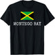 Montego Bay Country Jamaica Family Trip Jamaicans Men Women T-Shirt - T-Shirt | Black