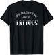 Jesus Loves Me And My Tattoos T-Shirt - T-Shirt | Black