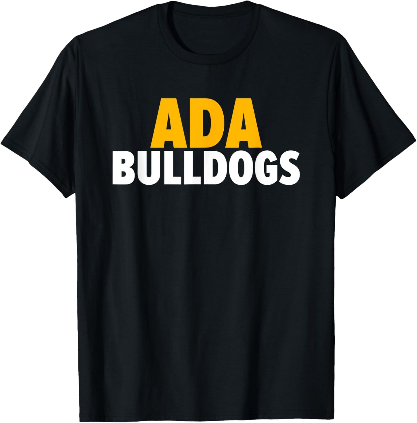 Ada Bulldogs Bold T-Shirt - T-Shirt | Black