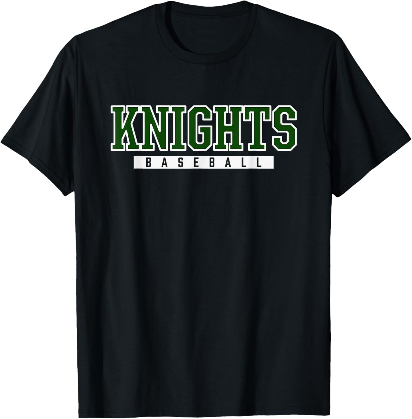 Richwoods Knights Baseball T-Shirt - T-Shirt | Black