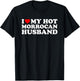 I Love My Hot Morrocan Husband T-Shirt - T-Shirt | Black