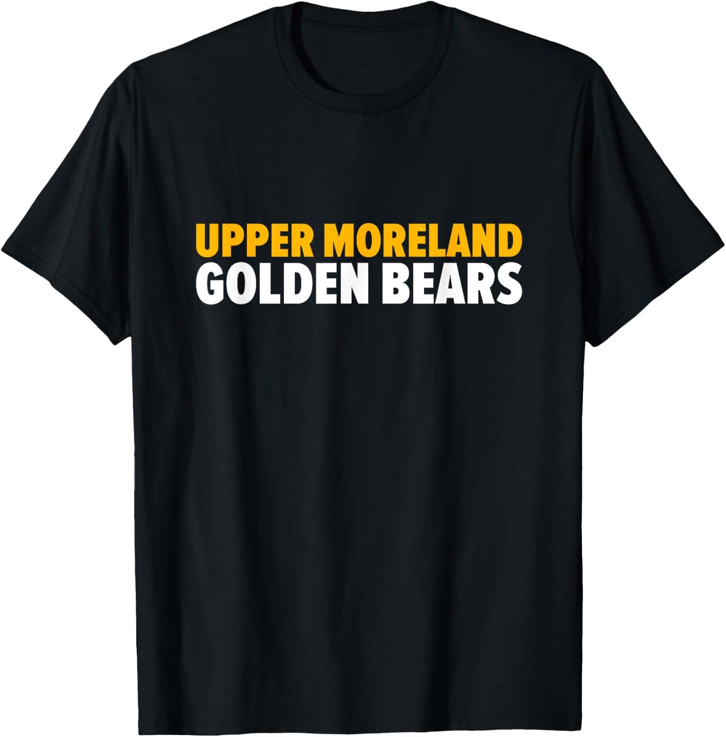 Upper Moreland Golden Bears Bold T-Shirt - T-Shirt | Black