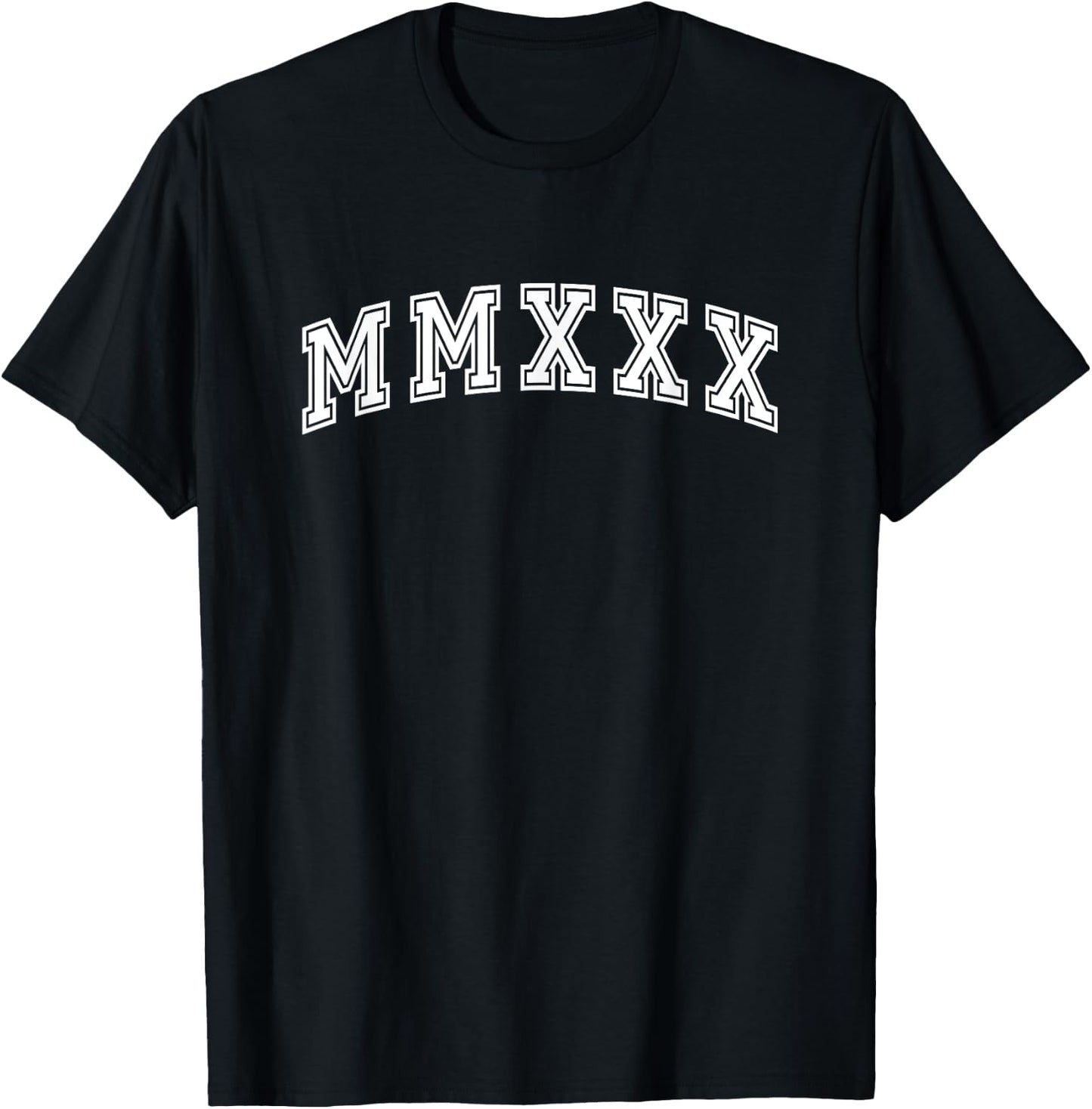 Seniors 2030 Class of 2030 Roman Numeral T-Shirt - T-Shirt | Black