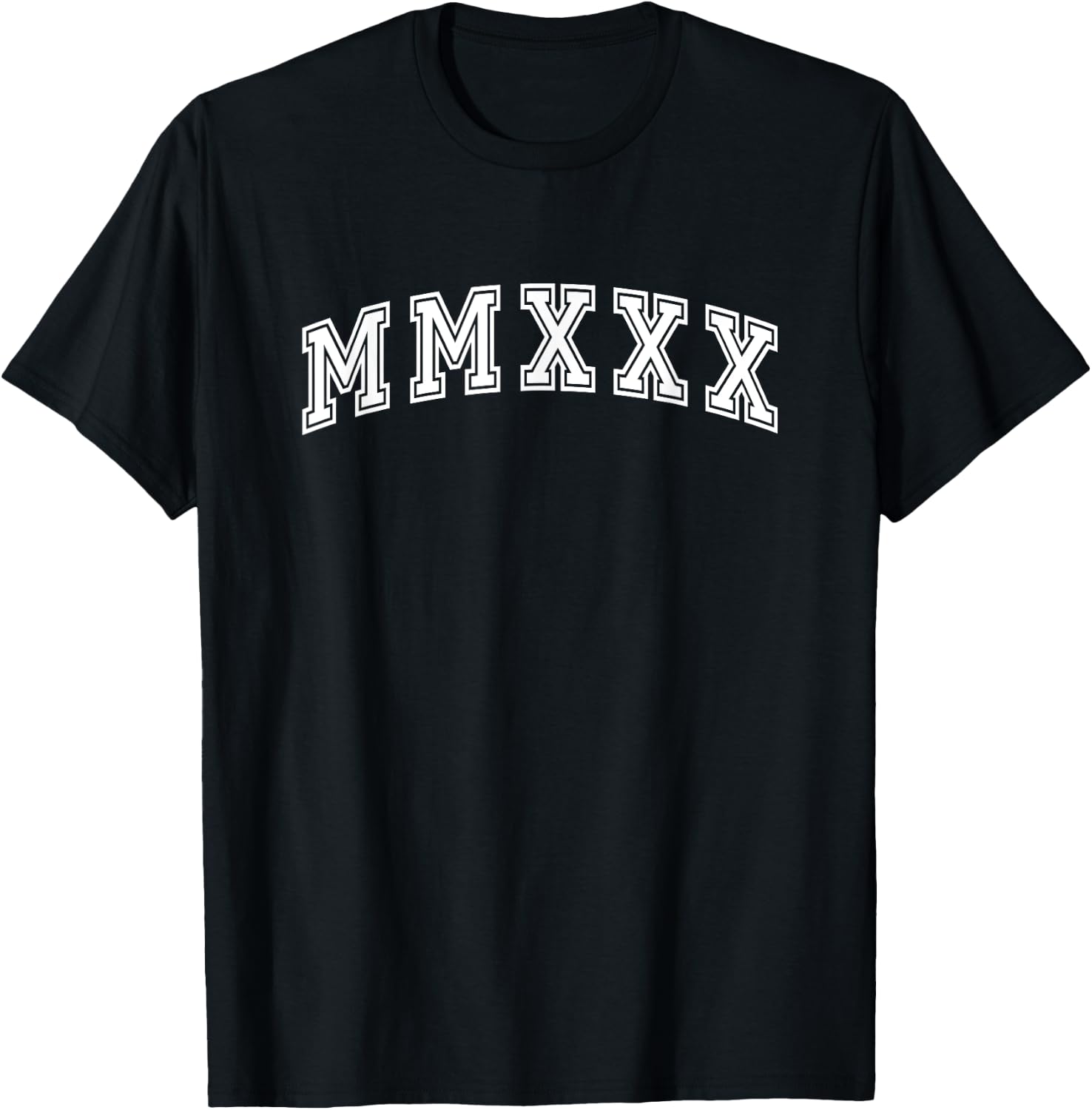 Seniors 2030 Class of 2030 Roman Numeral T-Shirt - T-Shirt | Black