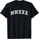 Seniors 2030 Class of 2030 Roman Numeral T-Shirt - T-Shirt | Black