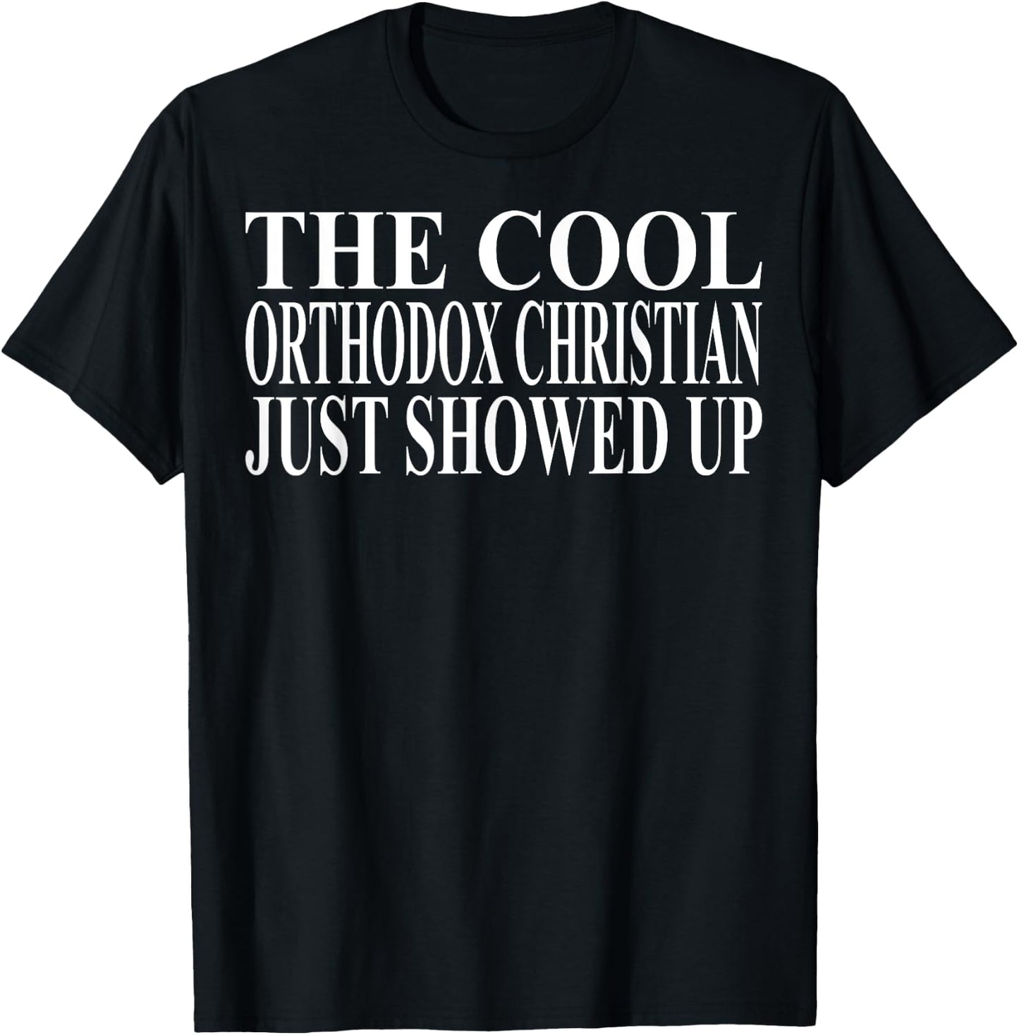 Orthodox Christian Apparel | Amazing Christians Design T-Shirt - T-Shirt | Black
