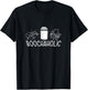 Boochaholic Fermented Booch Drink Fans Funny Kombucha Brewer T-Shirt - T-Shirt | Black