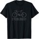 Funny Cycologist Bike Shirt I ride fun hobby race quote T-Shirt - T-Shirt | Black