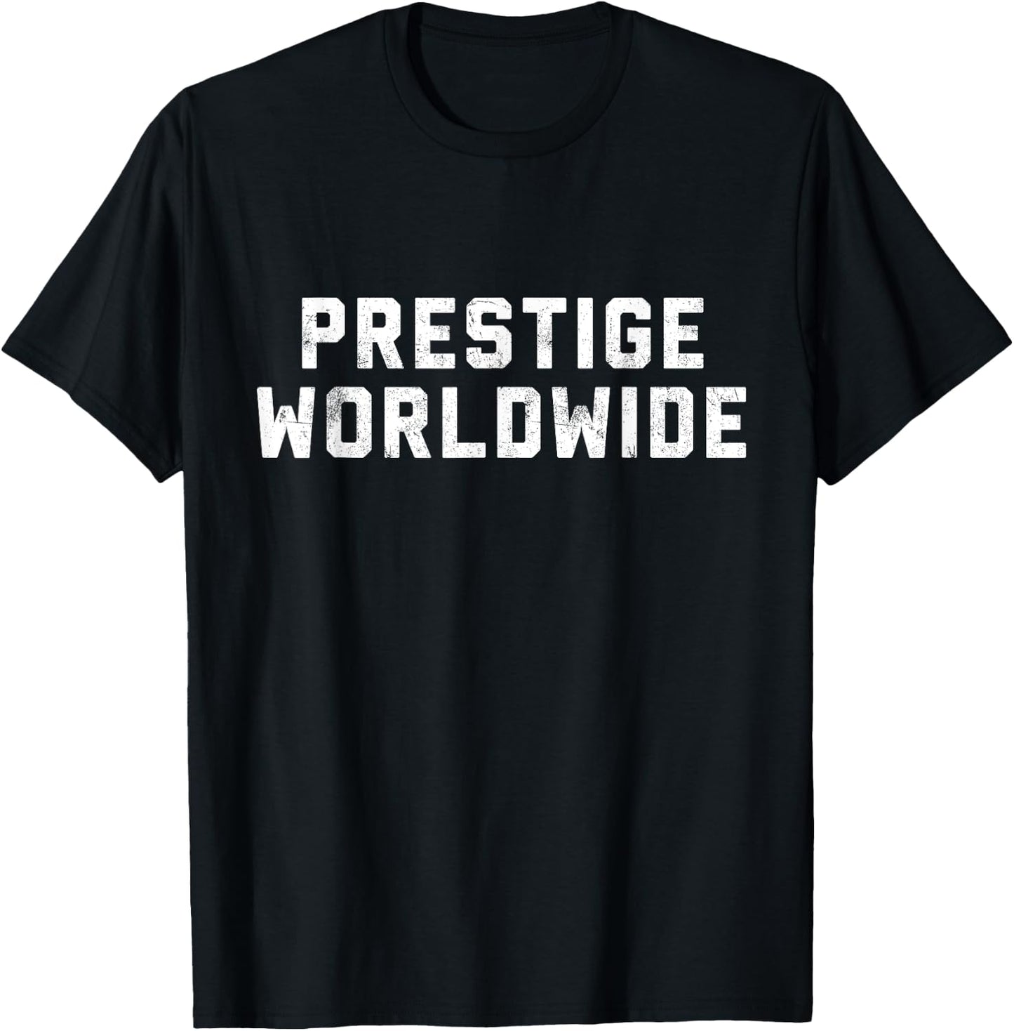 Prestige Worldwide Movie Pop Culture 1990s 2000s 2010s T-Shirt - T-Shirt | Black