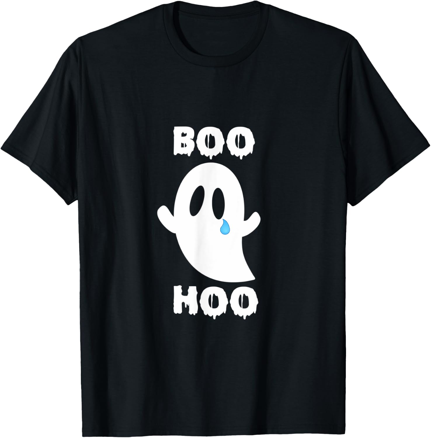 Boo-Hoo Halloween T-Shirt - T-Shirt | Black