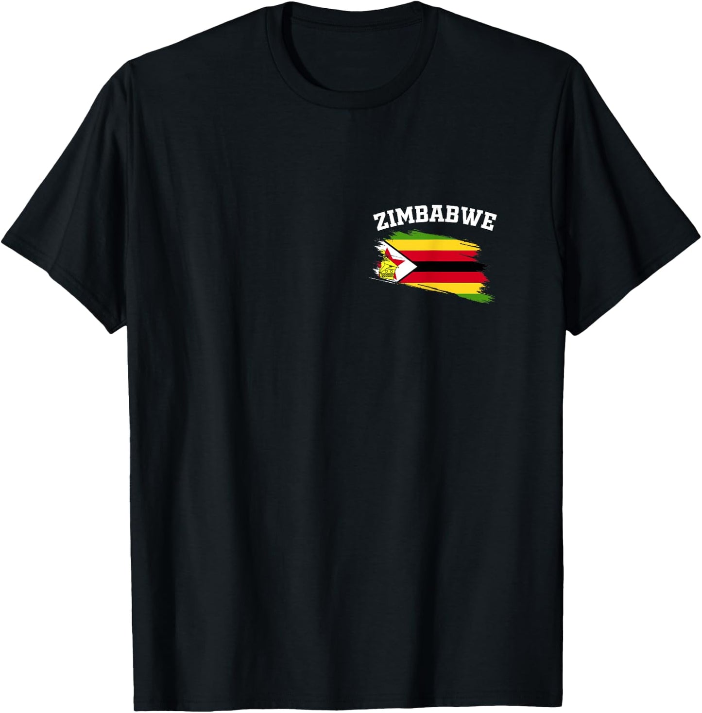 Zimbabwe Souvenirs Harare Vacation Africa Cricket Athletics T-Shirt - T-Shirt | Black