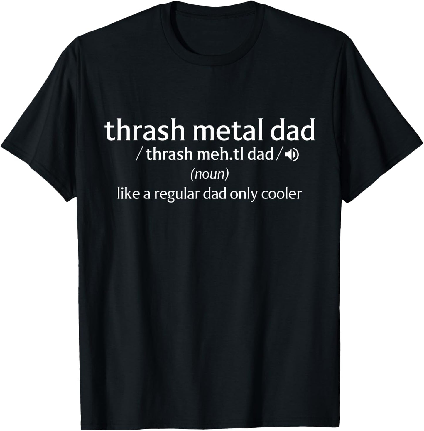 Thrash Metal Guitar Band Concert Music Genre Thrash Metal T-Shirt - T-Shirt | Black