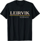Leirvik Norway T-Shirt - T-Shirt | Black