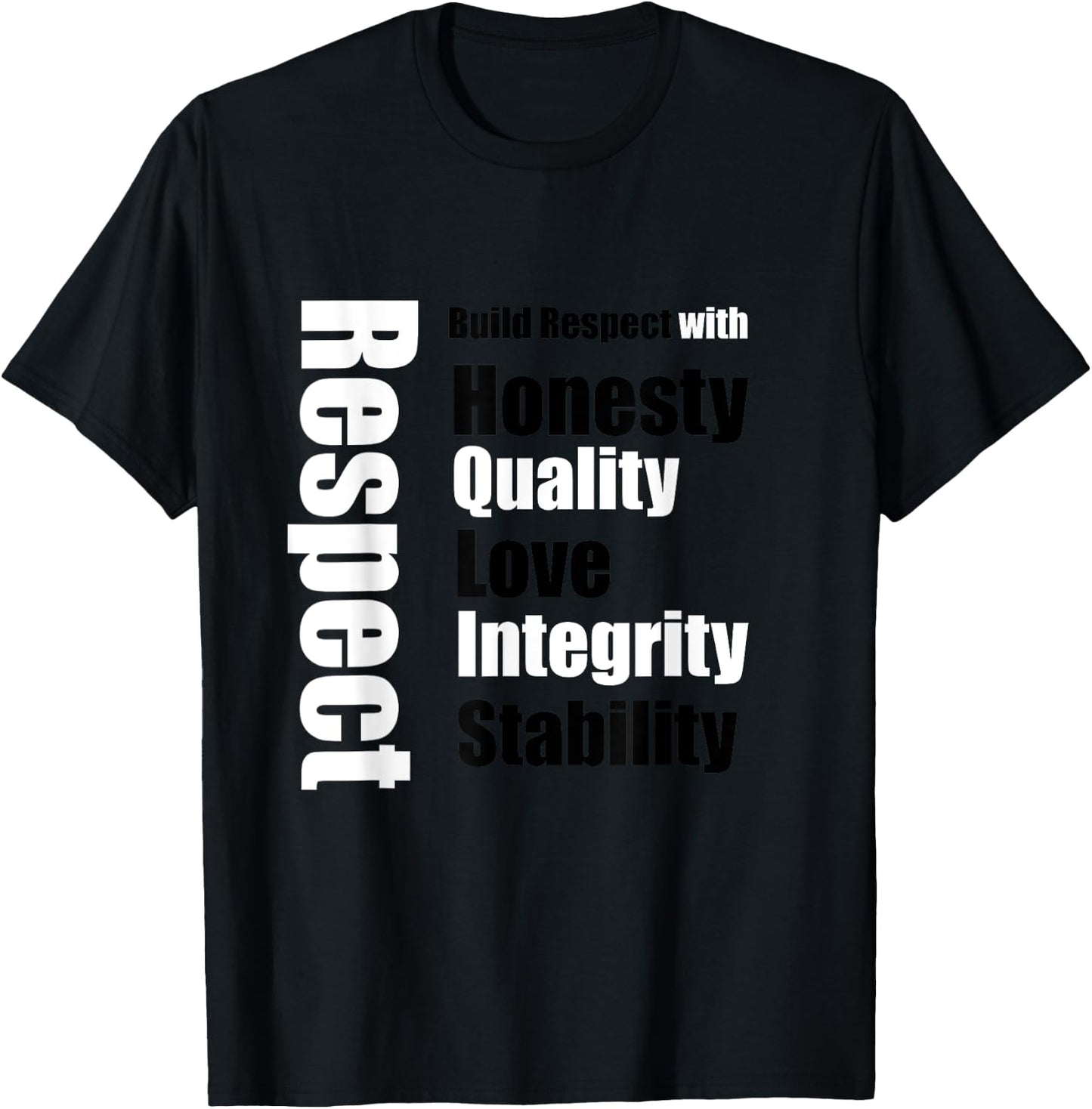 Respect T-Shirt - T-Shirt | Black