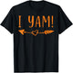 Thanksgiving Matching Couple She's My Sweet Potato I Yam T-Shirt - T-Shirt | Black